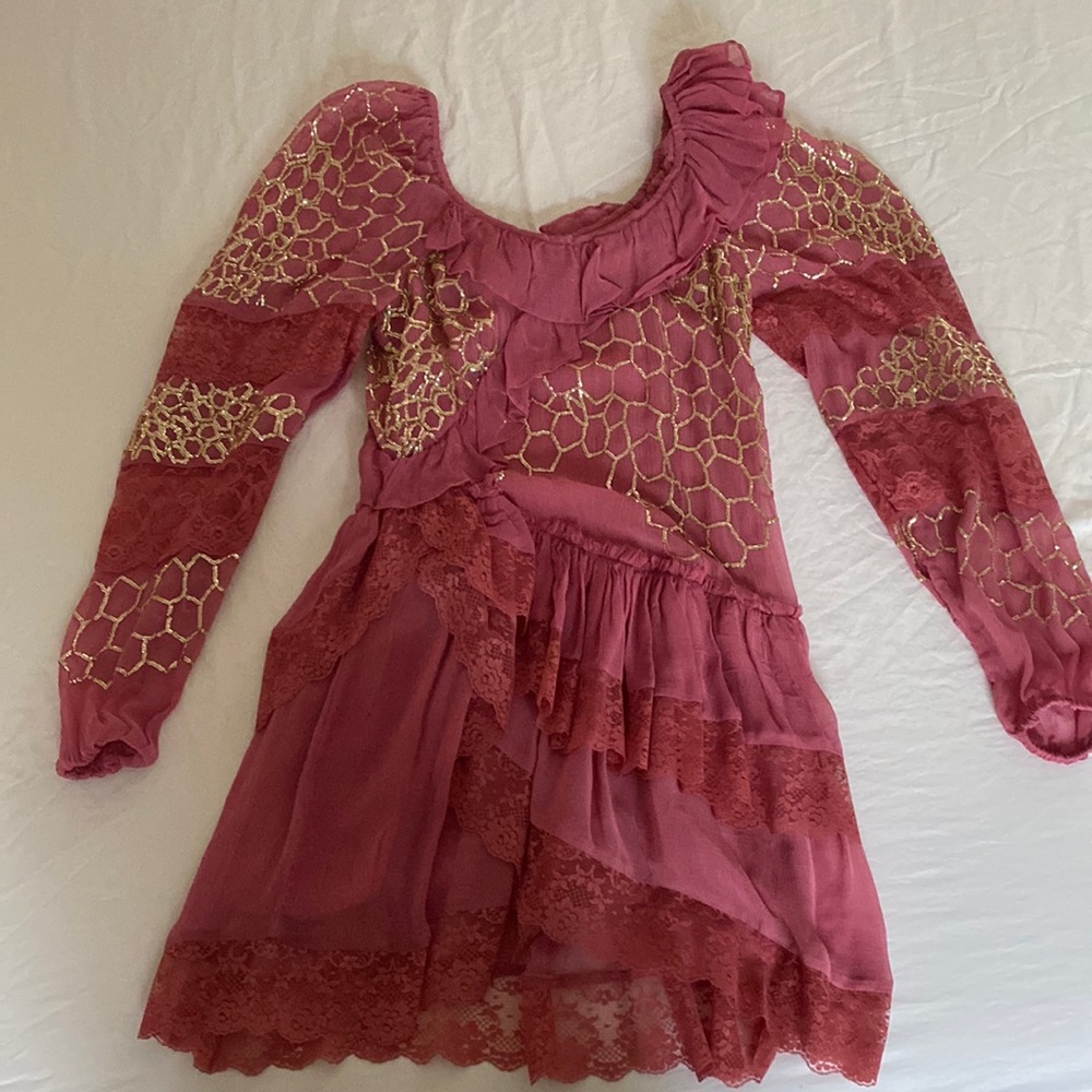 LoveShackFancy mini dress